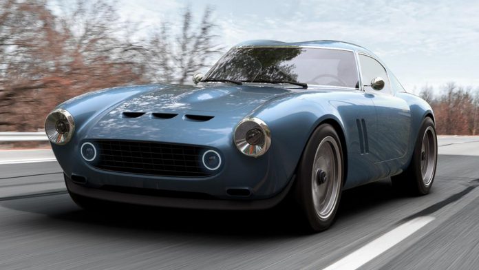 The retro V12 sports car from GTO Engineering is called 