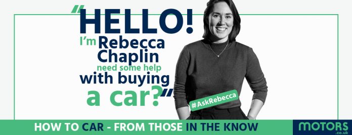 #AskRebecca for help buying a car

