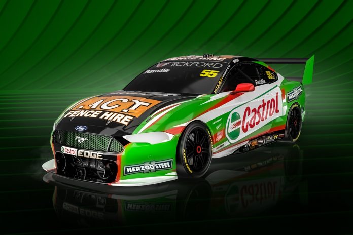 Coincidentally against Castrol Mustang in Supercars wildcards

