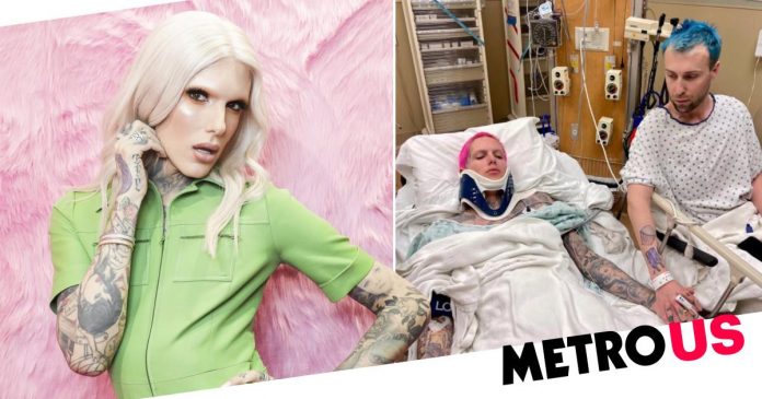 YouTuber Jeffree Star in the hospital after a terrible car accident

