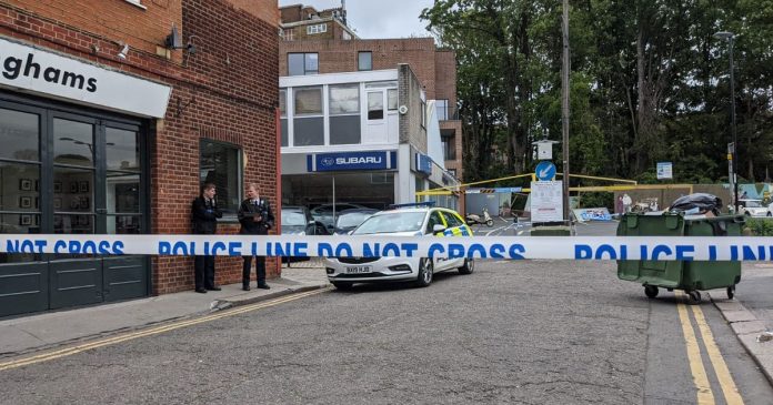 Man, 42, shot in the parking lot near Croydon Wetherspoons Pub - summary

