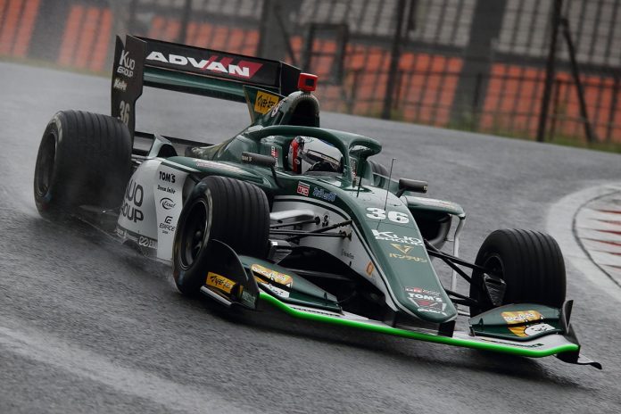 Autopolis Super Formula: Alesi splashes to maiden pole for TOM