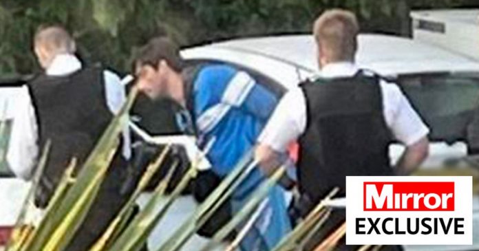 Love Island's Jack Fincham was interviewed by police officers after he was seen in the parking lot at 5 a.m.

