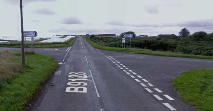 Woman dies and another was hospitalized near Forfar after a car and tractor accident

