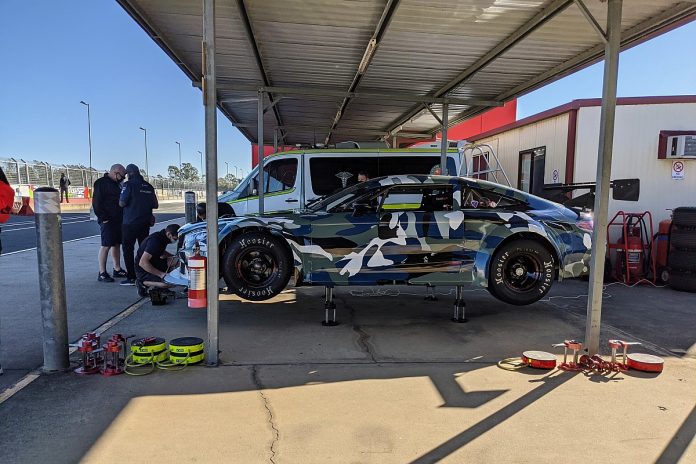 Chevrolet Supercars V8 makes testing debut