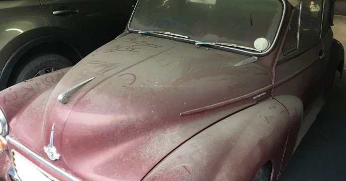 Mystery surrounds Mildred - the lonely Morris Minor who was abandoned in the Hull parking lot for years

