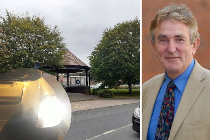 Anger when a loud moving car wakes the residents of Warndon Villages in the early hours of the morning

