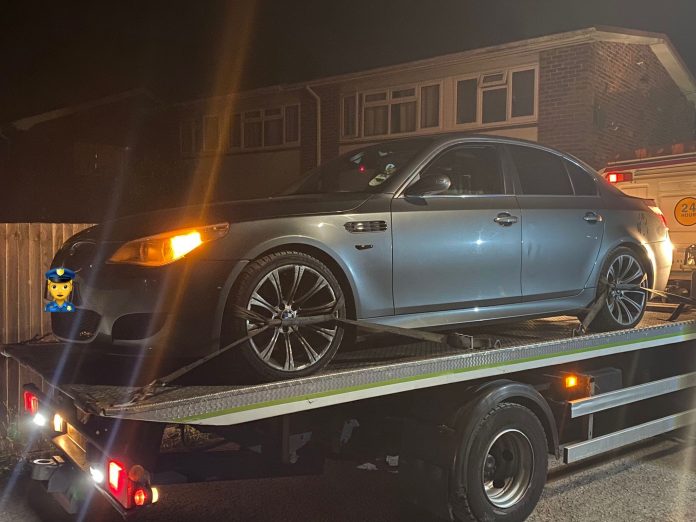 Car confiscated in Wickes car park after charity event

