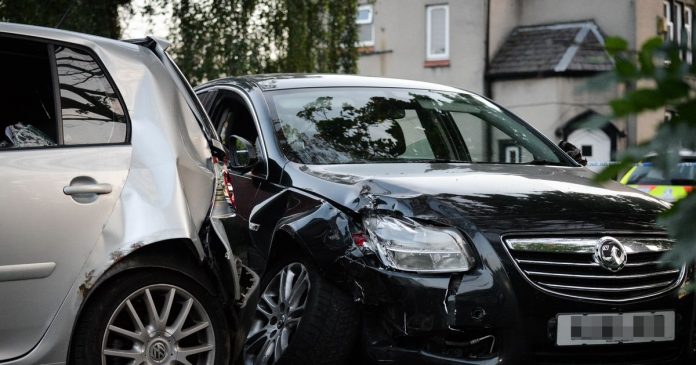 No arrests after three car crash and 
