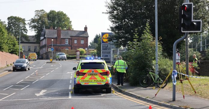 SUMMARY: The public has been urged to stay away as the police are dealing with a bicycle and car accident

