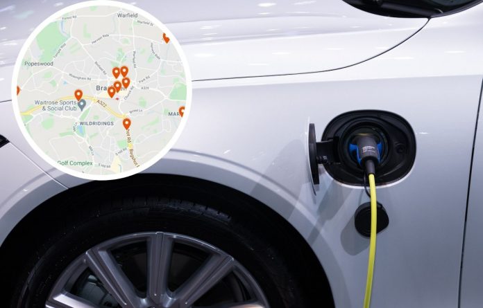 You can charge your electric car anywhere in Bracknell

