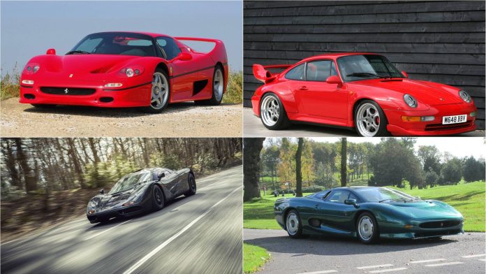 Ranking of the coolest supercars of the 90s

