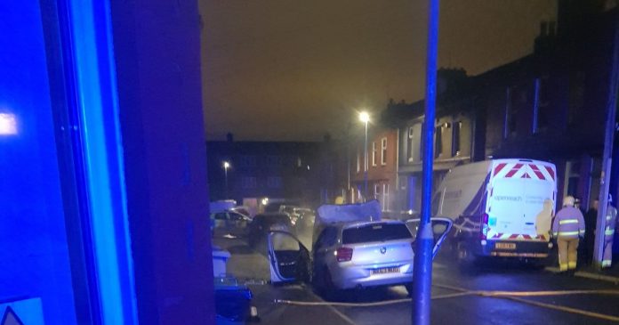 Car found burning on the street during “deliberate and targeted attack”

