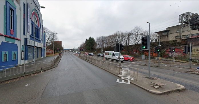 Woman dead after being hit by a car in a horror crash when the driver was arrested

