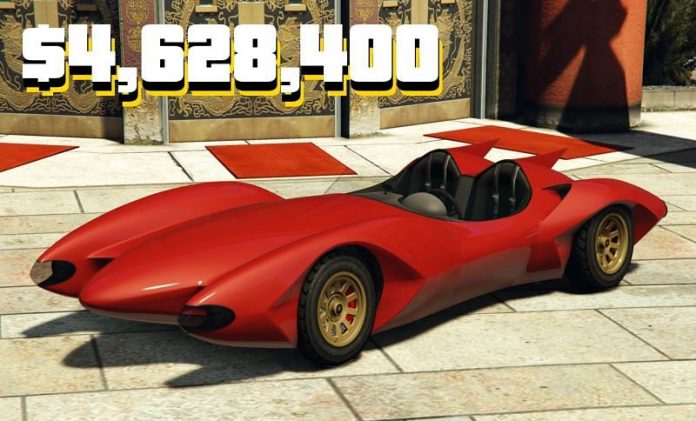 GTA Online supercars are exclusive to the richest players (Image via Sportskeeda)