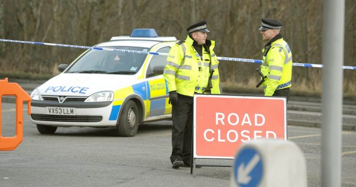 A390 blocked in both directions after a 