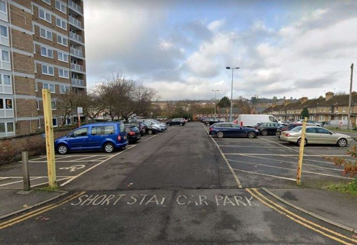 Maidstone parking lot 