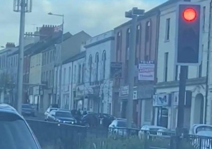 Lurgan: Car seems to have crashed into a hair salon

