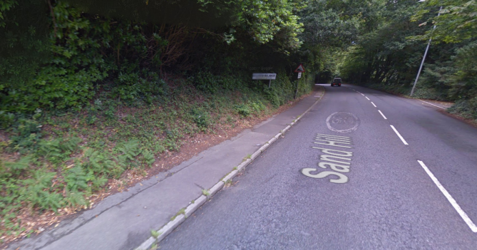 Trapped driver is freed from overturned car after the accident in Gunnislake

