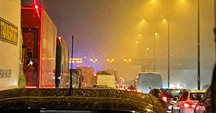 M62 blocked after 