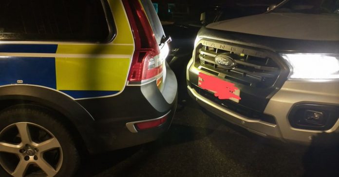 Uninsured car seized by Leicestershire police

