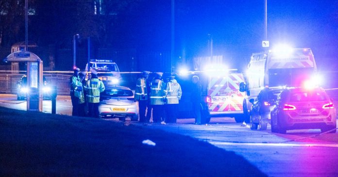 Live updates as the main road was closed after a person was hit by a car

