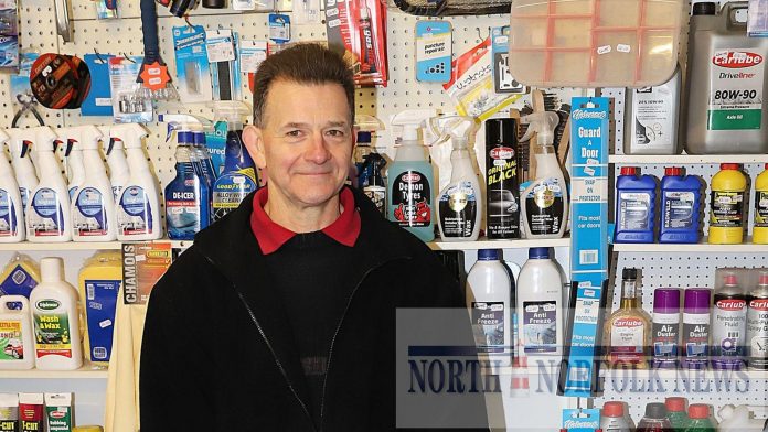 Chris Price from Cromer Car Parts is retiring after 27 years

