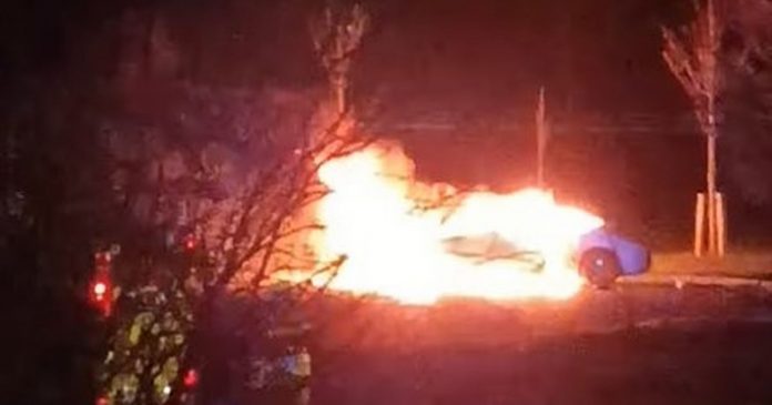 Car destroyed in ferocious overnight blaze at Bransholme car park

