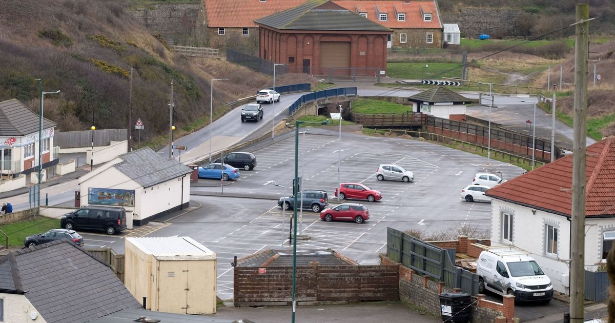 Saltburn car park cordoned off for emergency repairs as members of the public asked to stay away
