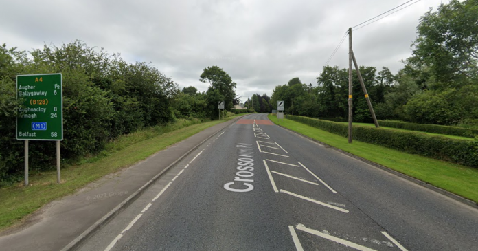 Police officer hospitalized after being hit by car in Co Tyrone
