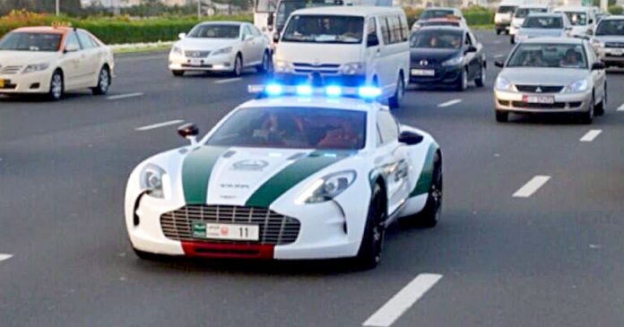 Dubai's police force fight crime in million-dollar supercars and Elon Musk Cybertruck
