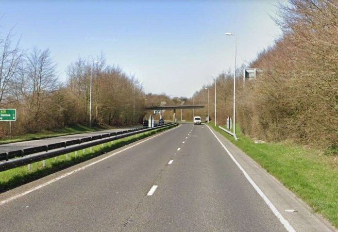 An elderly man and woman die in a three car accident closing the A21 Sevenoaks Road

