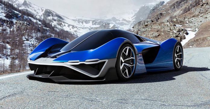 2022 Hydrogen-Fueled Alpine A4810 Concept 