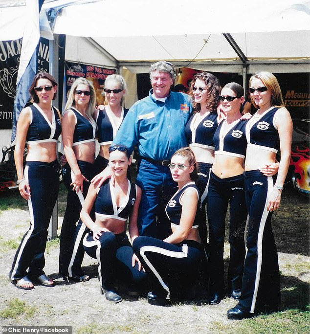 Chic Henry (centre) the founder of the legendary Summernats car festival has died from cancer aged 75