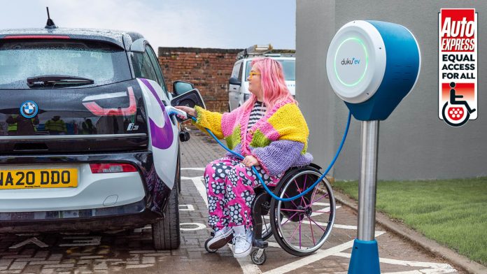 New electric car charger answers call for accessibility
