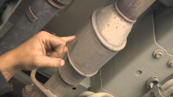 Police warn of spike in car part thefts
