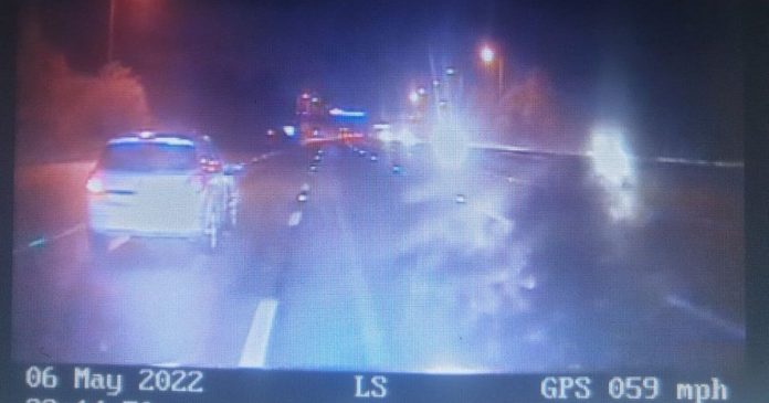 M62 driver 'thought police car was an ambulance' and failed to stop after near miss
