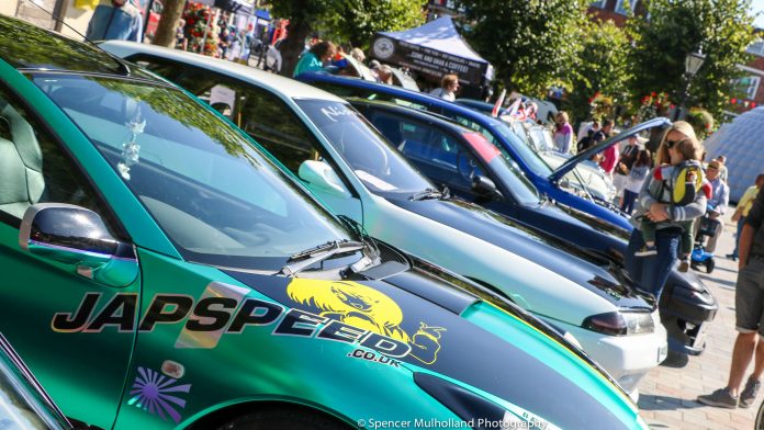 Classic, sports and super cars all on display in Salisbury city centre
