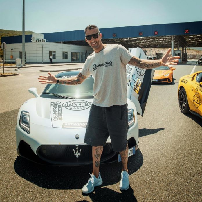 One of A Kind Journey of Harmony - Marco Materazzi Rallies With OmegaPro And 100 Supercars from Trieste To Portonovi
