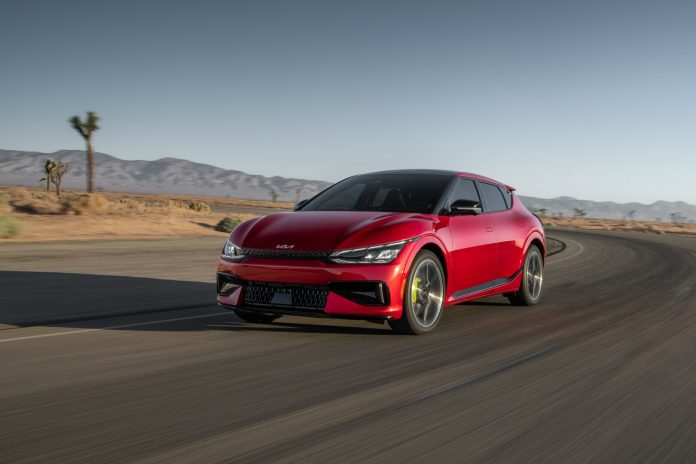 New Kia EV6 GT engineered to compete with supercars and optimized for performance

