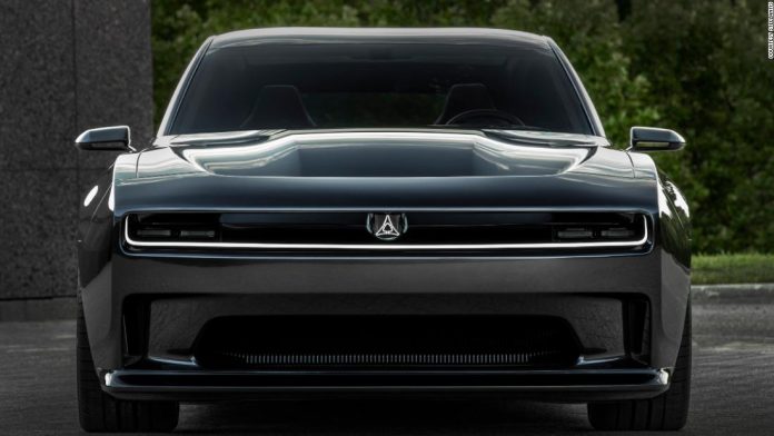  Most electric cars are quiet.  But Dodge says its future electric muscle car will be super loud
