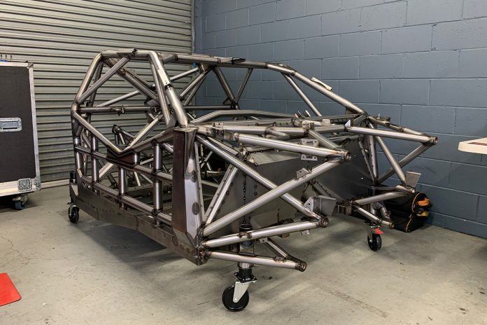 First Gen3 Supercars chassis spotted at Sandown
