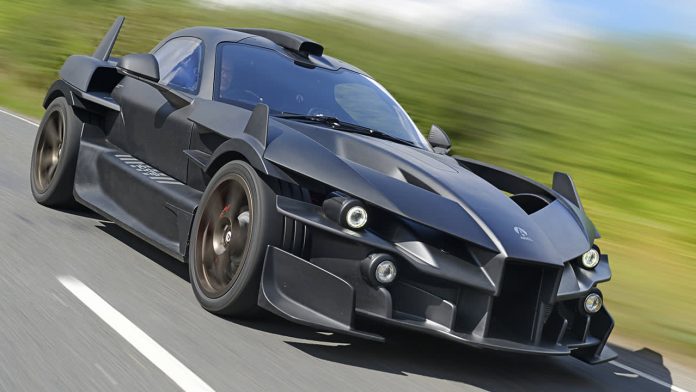 British sports car maker Ariel reveals 880kW electric supercar
