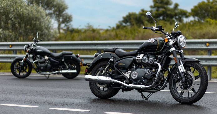 Royal Enfield Super Meteor 650 Establishing Shot