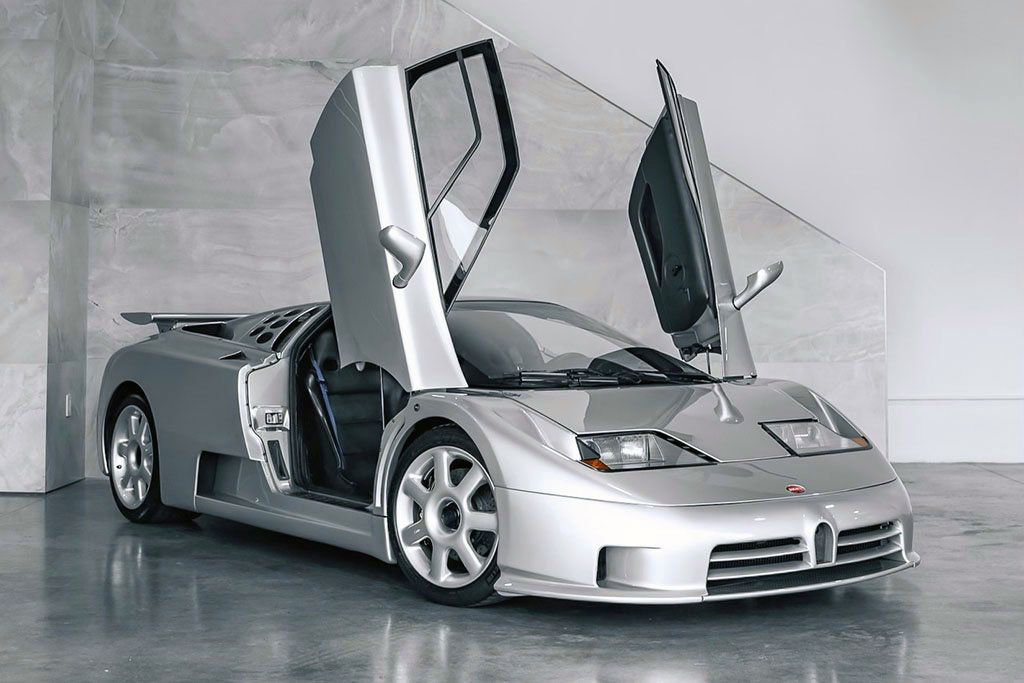 Speed ​​record setting 1993 Bugatti EB110 Super Sport prototype for sale
