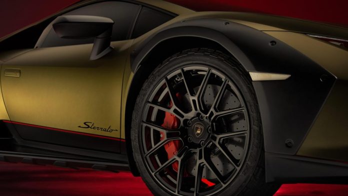 Bridgestone and Lamborghini make 'world first' all-terrain run-flats for supercars
