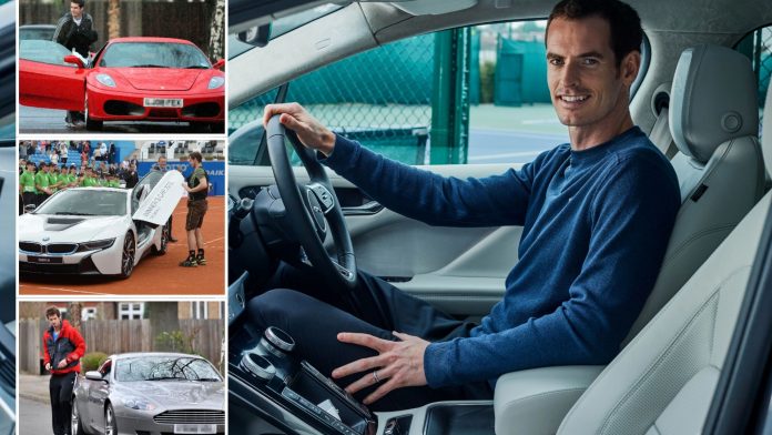 Inside tennis legend Andy Murray's impressive car collection - including red Ferrari & James Bond-inspired Aston Martin
